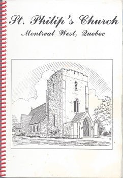 St. Philips Church Cookbook by St. Philip's Anglican Church Women, Montreal West, Quebec 1986