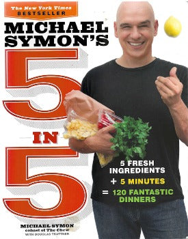 Michael Symon For ABC's The Chew, he developed a brilliant, simple formula to help home cooks pull together fresh, from-scratch meals on weeknights:  Michael shares 120 recipes for pastas, skillet dinners, egg dishes, grilled mains, kebabs, foil packets, and sandwiches