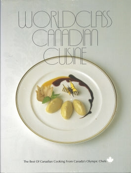WorldClass Canadian Cuisine contains 112 distinctively Canadian recipes offered by Canada's national culinary team who competed at the 17th International Culinary competition in Frankfurt, Germany 1988. The team took the gold medal and were The recipes are as diverse as the regions of Canada 